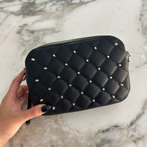 Rebecca Minkoff quilted studded crossbody bag